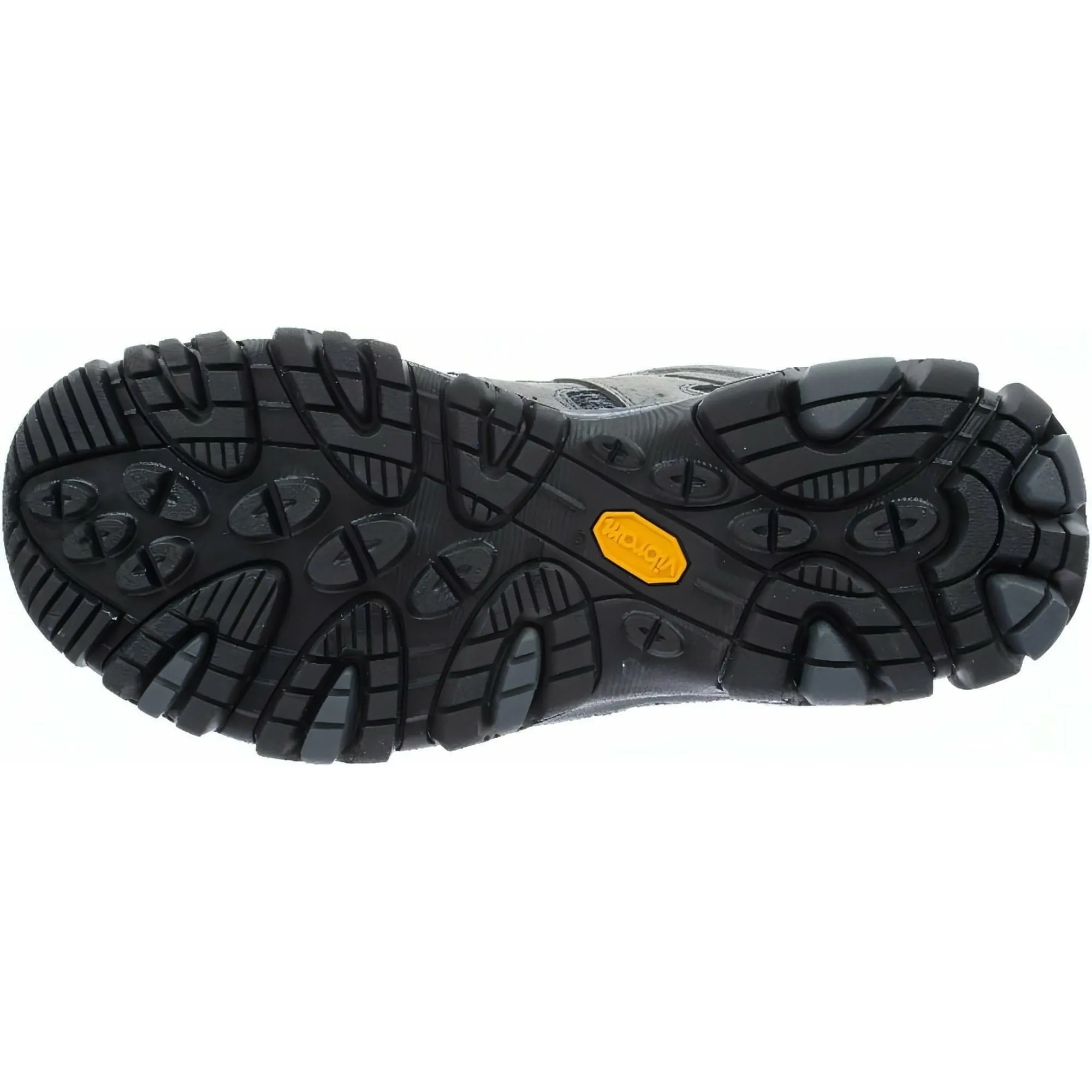 Summer Hiking Secure Hold Merrell Moab 3 Mens Walking Shoes - Grey