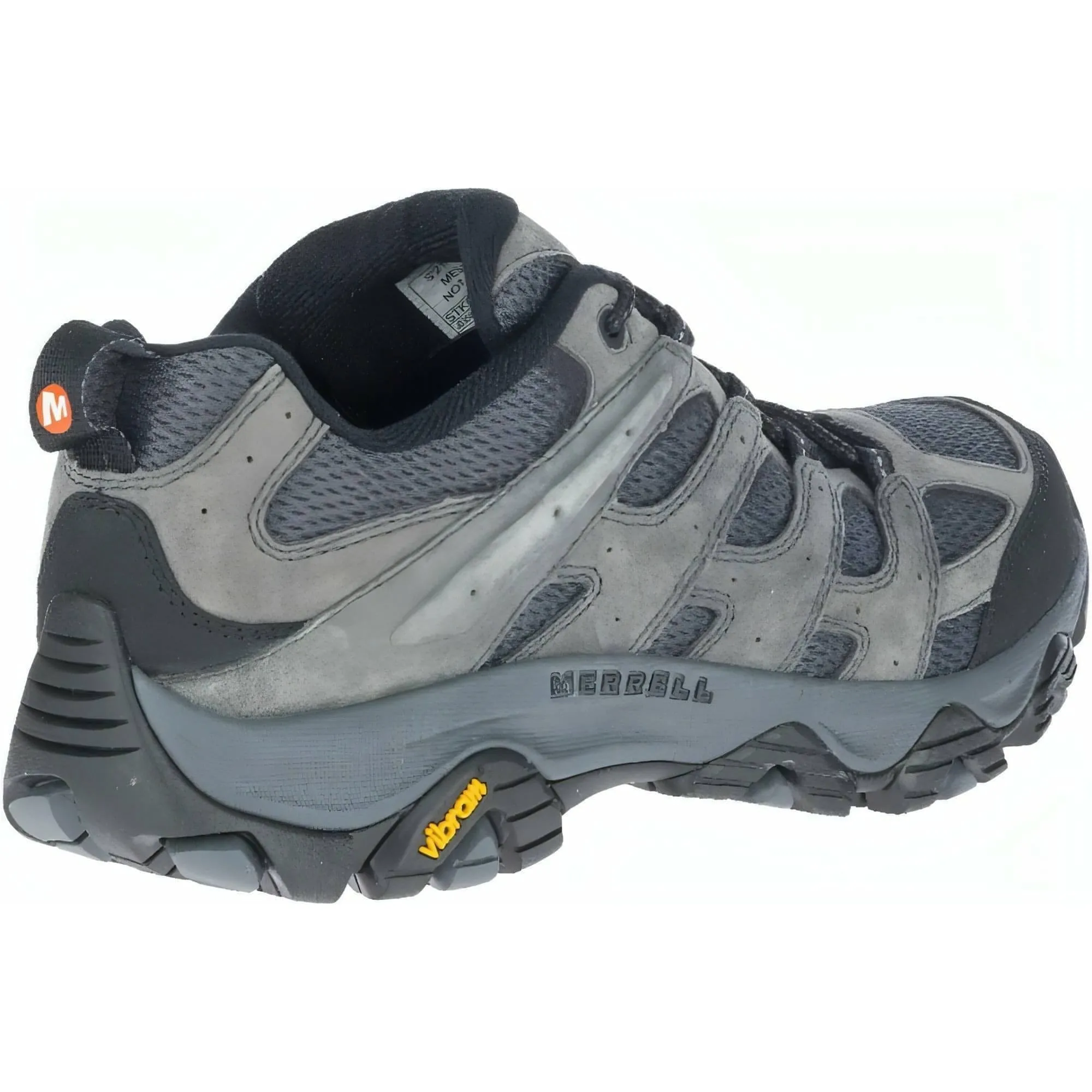 Merrell Moab 3 Mens Walking Shoes - Grey Campsite Ready All-Terrain Comfort