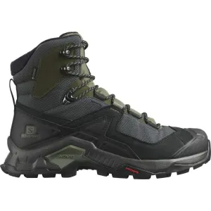 Waterproof Trail Boot Multi-Use Hiking Salomon Quest Element GORE-TEX Mens Walking Boots - Black