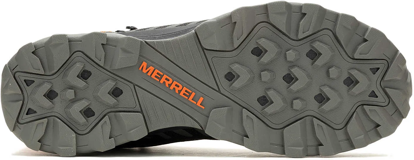 Merrell Speed Eco Mid Waterproof Mens Walking Boots - Grey Climbing Performance Balanced Walk