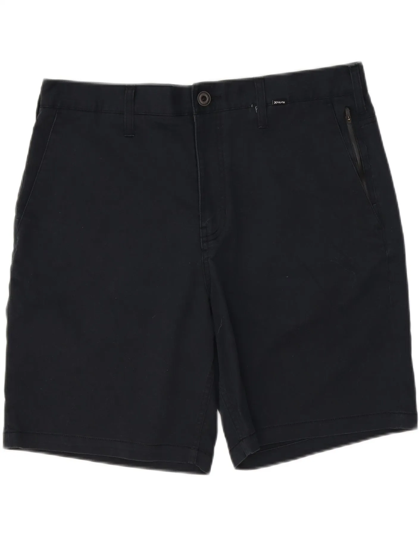 Comfort Design HURLEY Mens Chino Shorts W34 Large  Navy Blue
