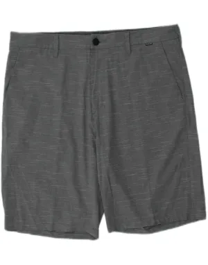 quick dry Reinforced Stress Points HURLEY Mens Chino Shorts W36 Large  Grey Flecked