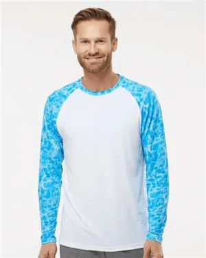Paragon 231 Panama Colorblocked Long Sleeve T-Shirt Chic Fit