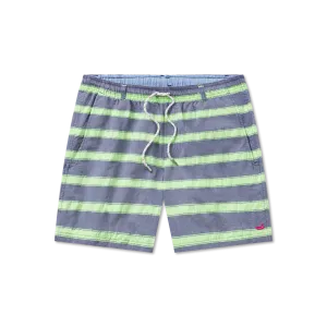 Summer Holiday Dockside Swim Trunk - Cruiser Stripe