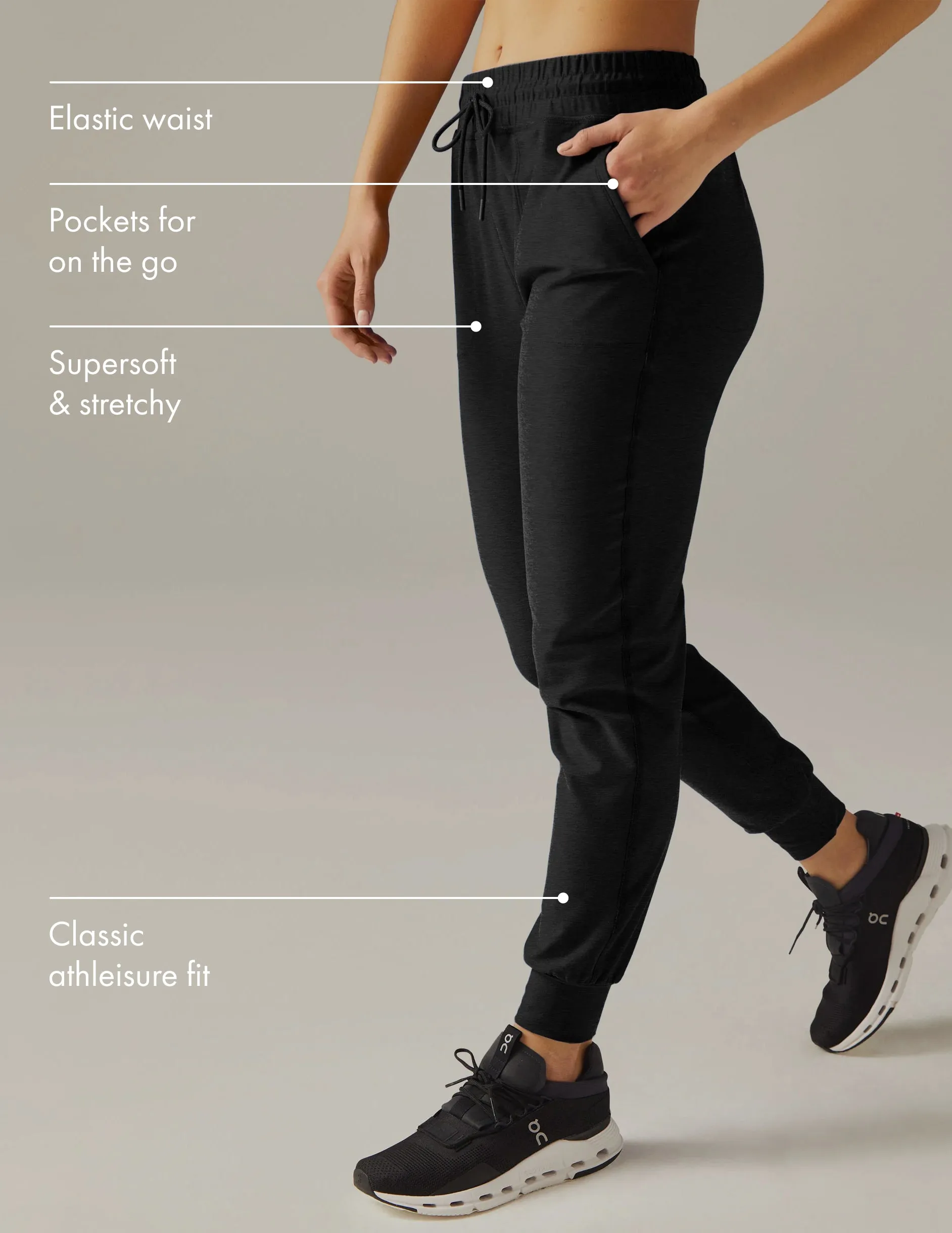 Cool Weather Spacedye Commuter Midi Jogger