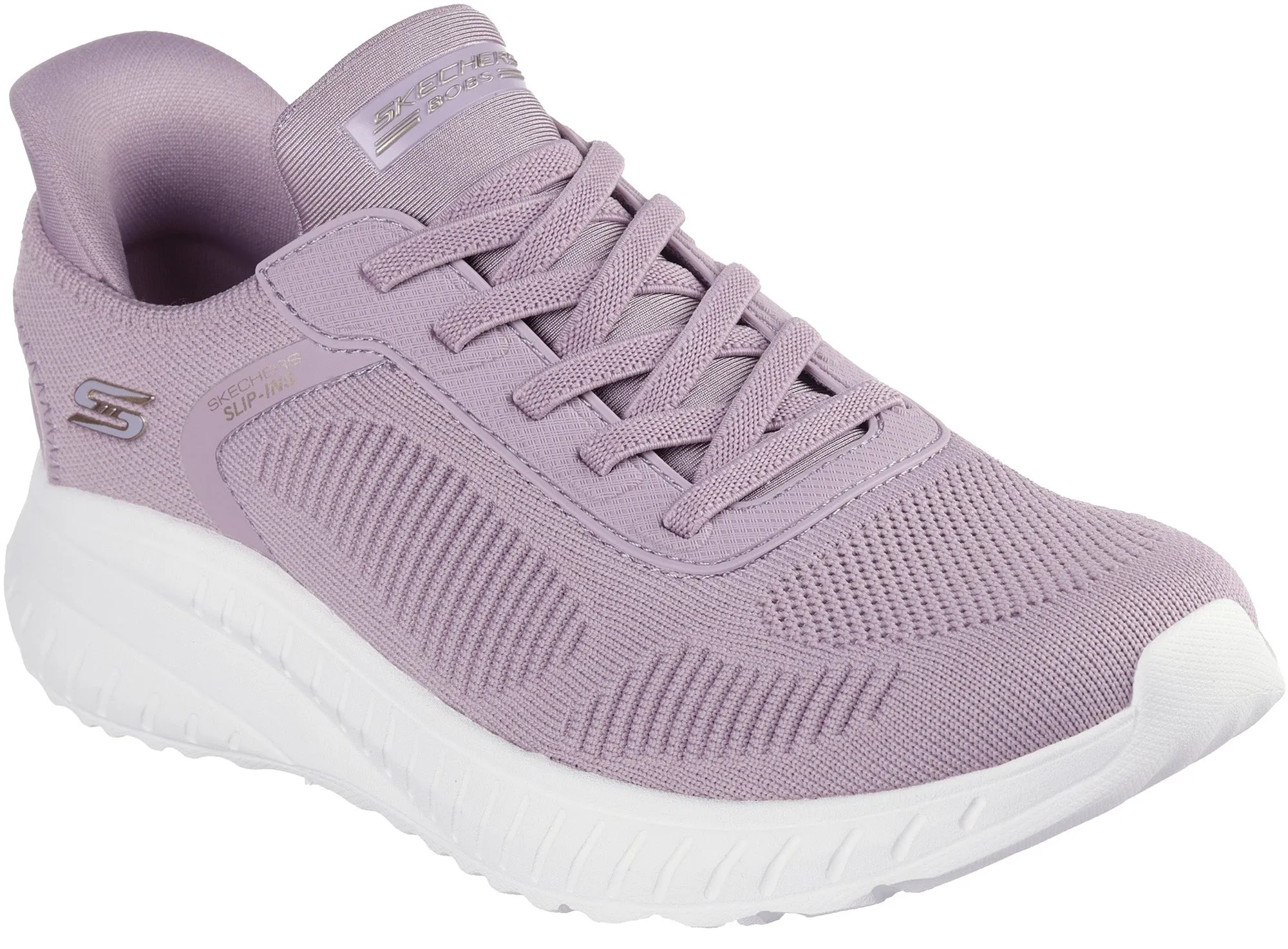Skechers BOBS Sport Squad Chaos Womens Training Shoes - Purple Airflow Optimized Structure