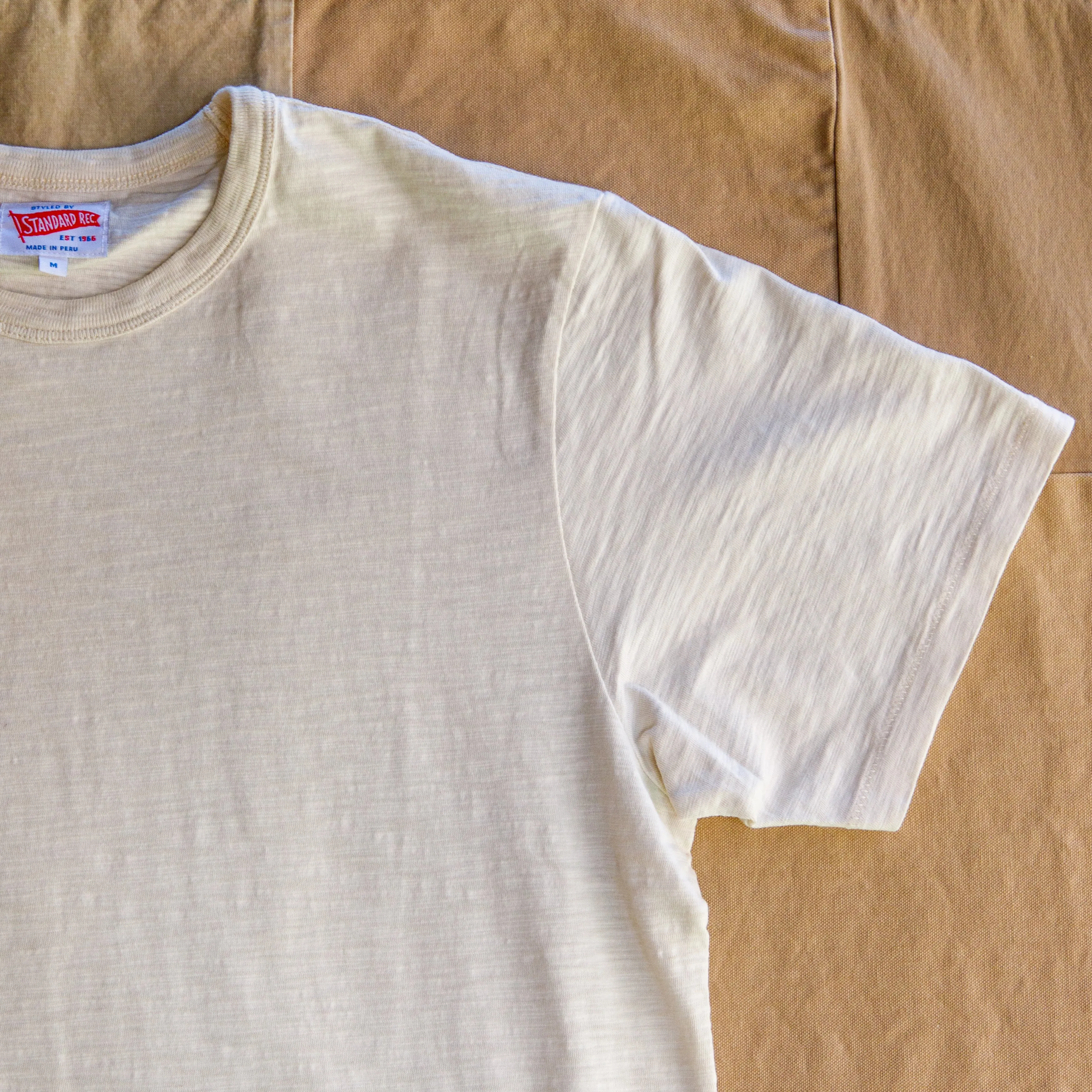 AntiPilling Everyday Trend Short-Sleeve Slub T-shirt, Natural