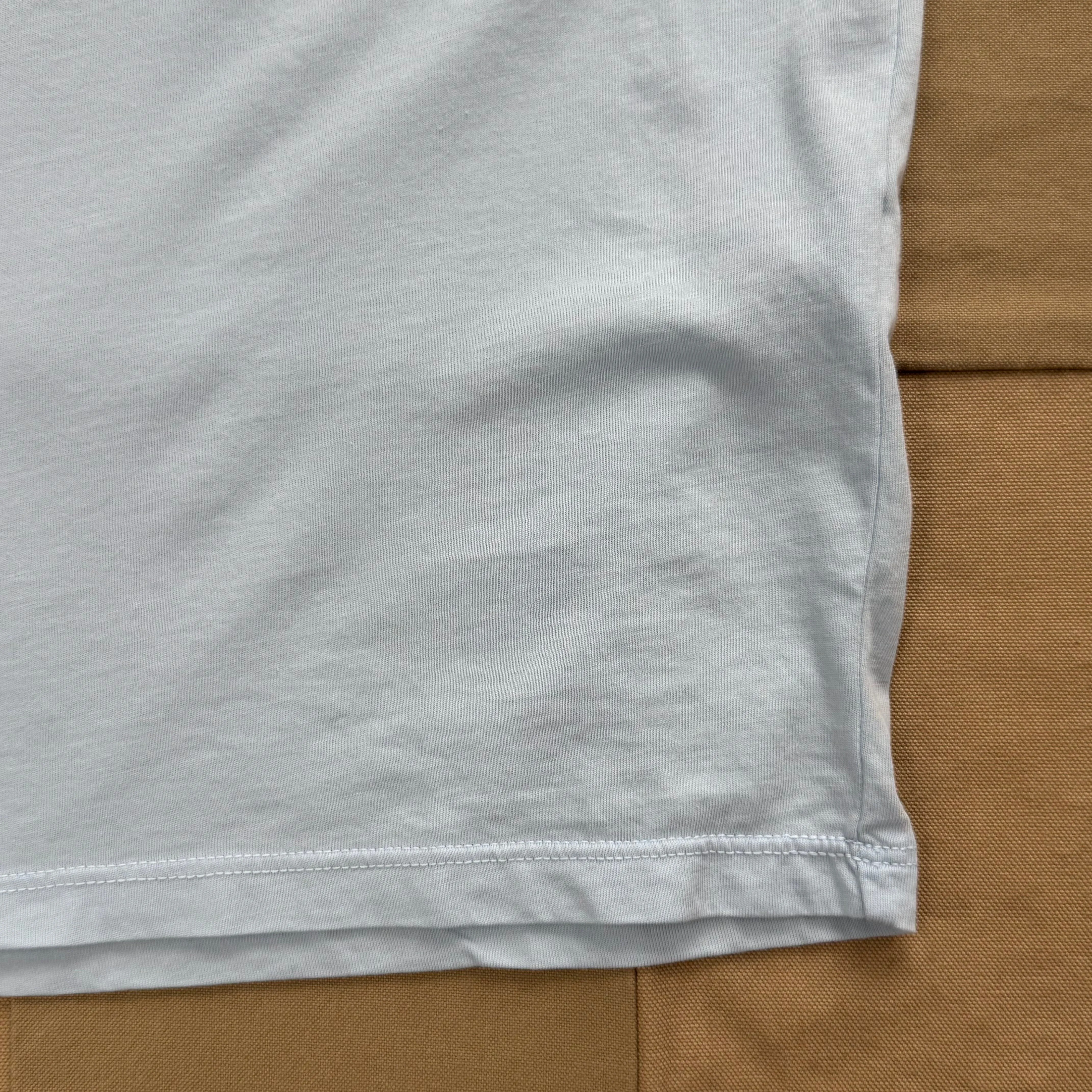 Short Sleeve Supima Crew Tee, Beach Blue Timeless Layer