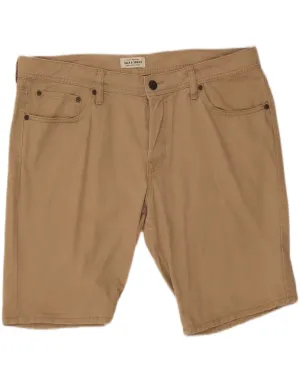JACK & JONES Mens Casual Shorts XL W38  Beige Cotton clean look hip look