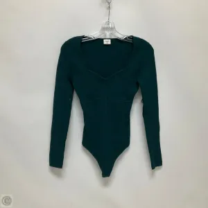 bodysuit outfit Bodysuit By Abercrombie And Fitch In Teal, Size: M