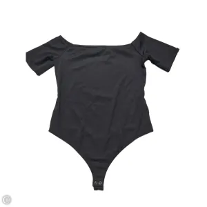 fashion blogger bodysuit thermal bodysuit Bodysuit By Nine West In Black, Size: L