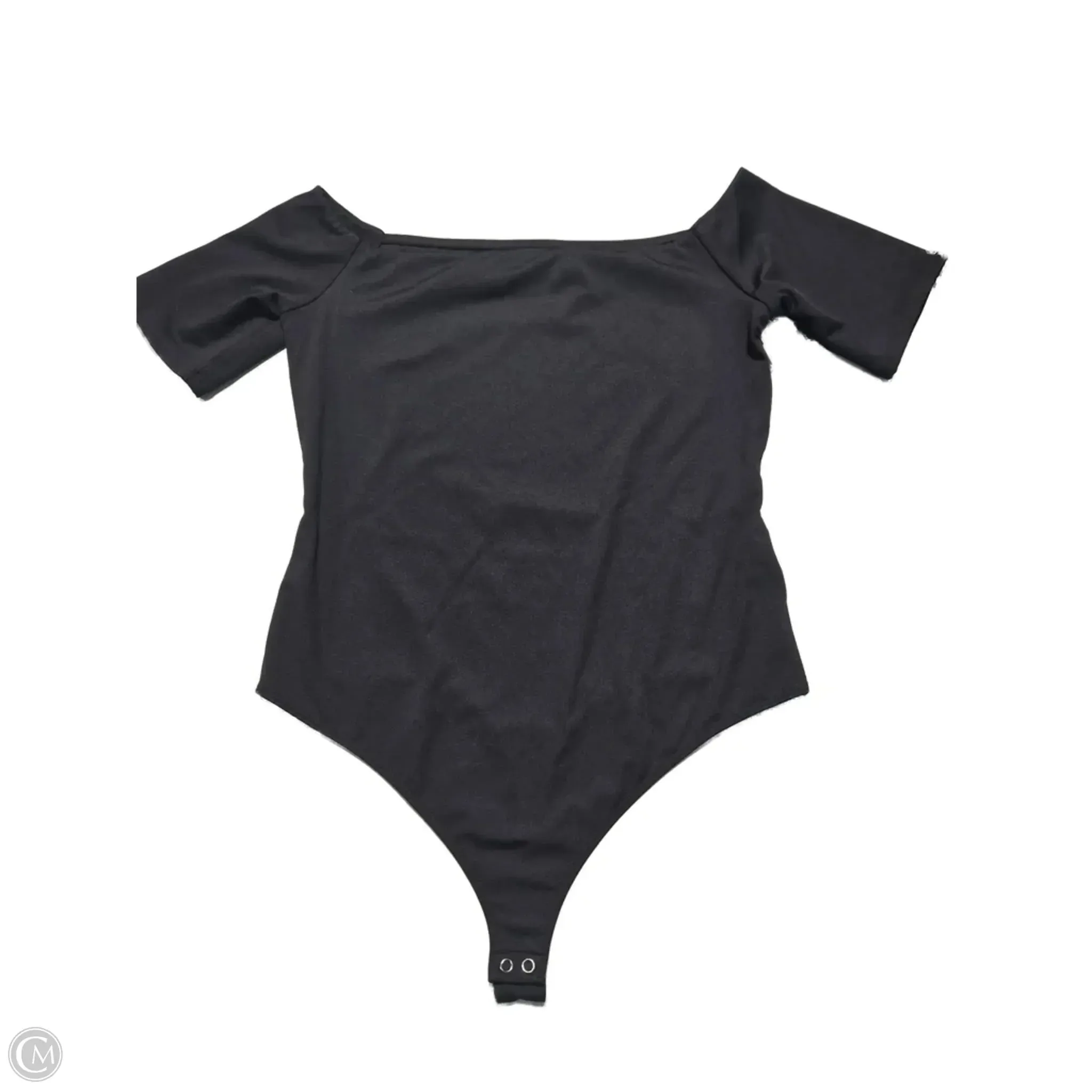 fashion blogger bodysuit thermal bodysuit Bodysuit By Nine West In Black, Size: L