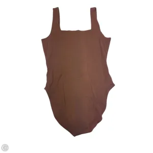 Bodysuit By Old Navy In Brown, Size: S casual chic bodysuit
