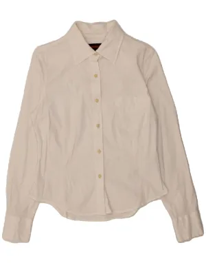 Eco-Friendly Choice Ethical production TIMBERLAND Womens Shirt UK 14 Large White Cotton
