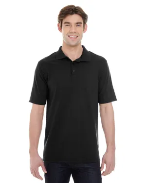 Simple Wear Premium Wear Hanes 055P Men's 6.5 oz. X-Temp Piqu Short-Sleeve Polo with Fresh IQ