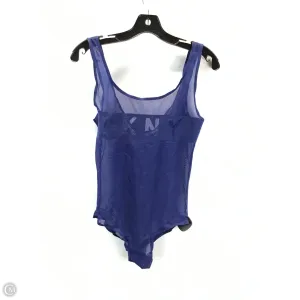 Bodysuit By Dkny In Navy, Size: M short sleeve bodysuit