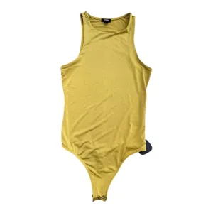 seamless bodysuit Bodysuit By Express In Yellow, Size:Xxs