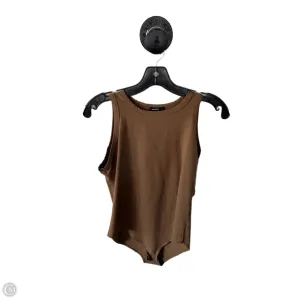 at home bodysuit Bodysuit By Clothes Mentor In Brown, Size: L