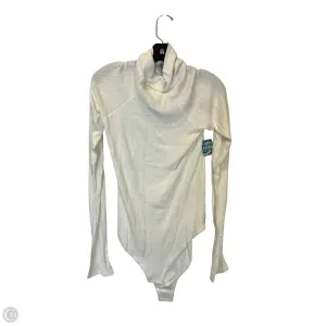 model style bodysuit maternity bodysuit Bodysuit By Free People In Cream, Size: L