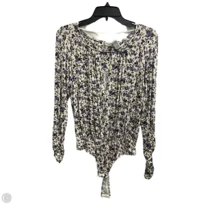 sleep bodysuit shopping bodysuit Bodysuit By Free People In Floral Print, Size: Xs