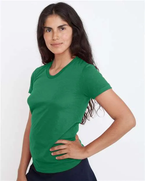 QuickDry Los Angeles Apparel FF3001 USA-Made Women's 50/50 T-Shirt