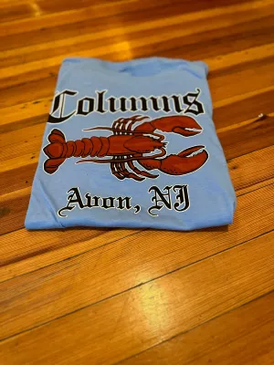 Classic Fit Chilly Day Comfort Col-Lobster T-Shirt Iris
