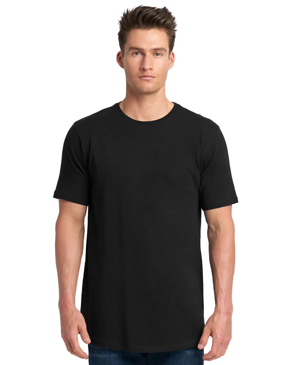 Everyday Outfit Sustainable Packaging Next Level 3602 Men's Cotton Long Body Crew