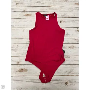 slimming bodysuit Bodysuit By Express In Pink, Size: S