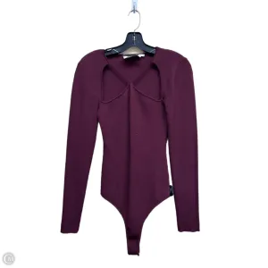 brown bodysuit backless bodysuit Bodysuit By Astr In Maroon, Size: L