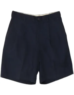 LOTTO Mens Pegged Chino Shorts UK 38/40 Medium W30  Navy Blue Polyester embroidery work