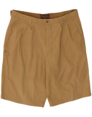 Dynamic Performance MARLBORO CLASSICS Mens Pegged Chino Shorts EU 56 3XL W36  Beige Cotton