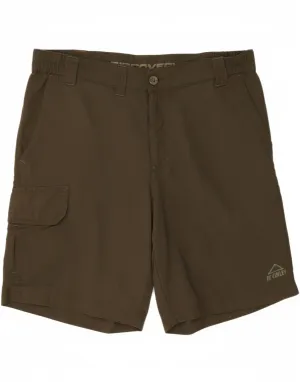 activewear option MC KINLEY Mens Cargo Shorts W34 Large Khaki Polyamide