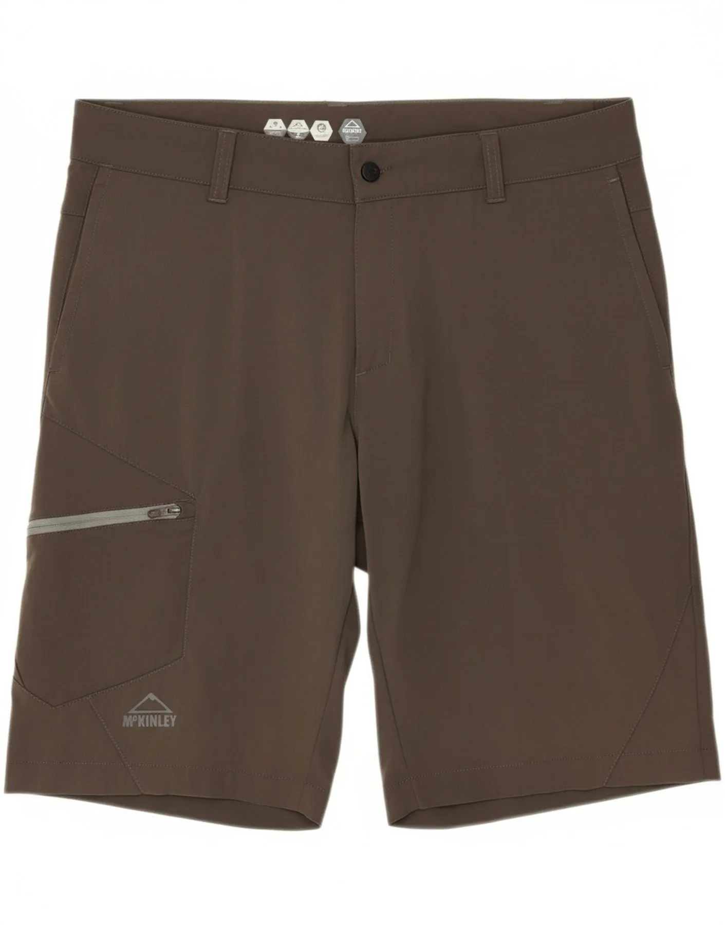 MCKINLEY Mens Cargo Shorts W36 Large Grey Polyamide jewelry