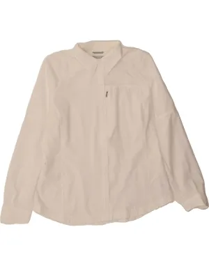 Timeless Piece Vintage Style COLUMBIA Womens Shirt UK 18 XL White Polyester