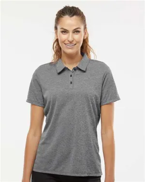 Adidas A583 Women's Heathered Polo Stylish Vibe All-day Comfort
