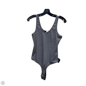 Bodysuit By Lulus In Striped Pattern, Size: L cozy bodysuit layered bodysuit