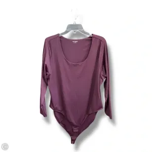 Bodysuit By Old Navy In Purple, Size: 3x ballet bodysuit boho bodysuit