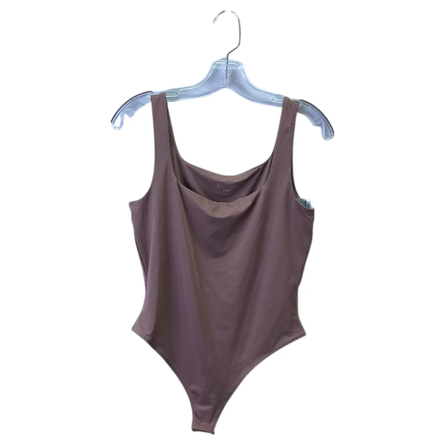 Bodysuit By sws contour In Brown, Size:L pajama bodysuit work bodysuit