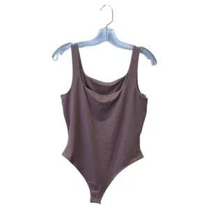 Bodysuit By sws contour In Brown, Size:L pajama bodysuit work bodysuit