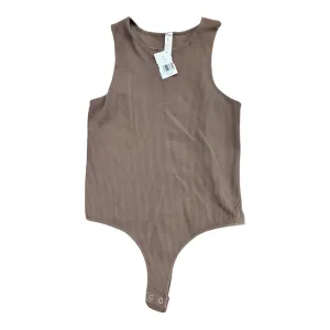 celebrity style bodysuit orange bodysuit Bodysuit By By Together In Taupe, Size:M