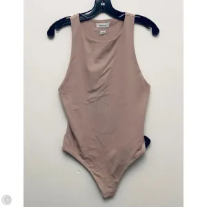 Bodysuit By Babaton In Mauve, Size: L athleisure bodysuit