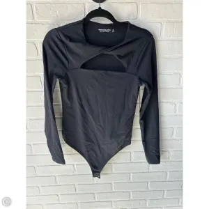 silver bodysuit plus size bodysuit Bodysuit By Abercrombie And Fitch In Black, Size: M