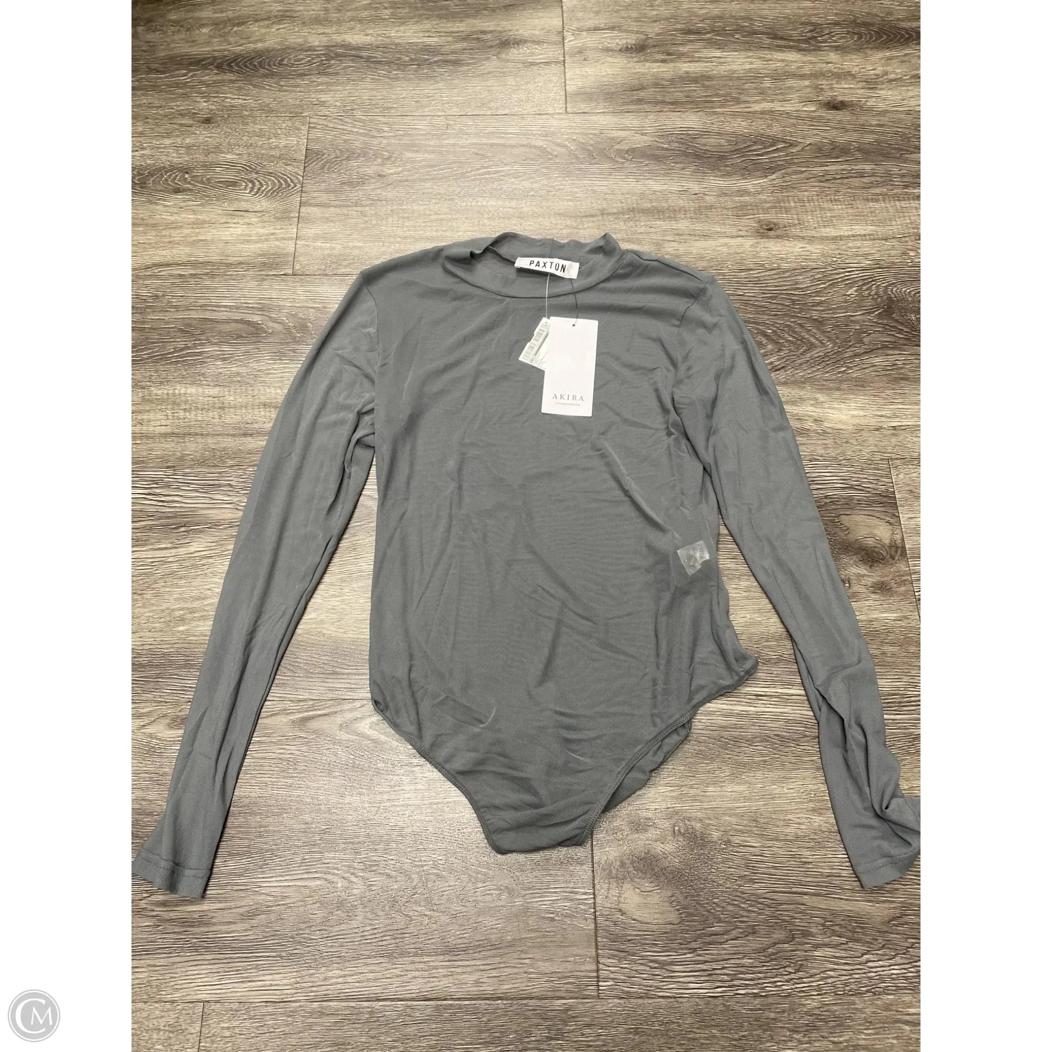 Bodysuit By Cme In Grey, Size: L young women bodysuit seamless bodysuit