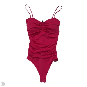 maternity bodysuit navy bodysuit Bodysuit By Express In Pink, Size: Xs