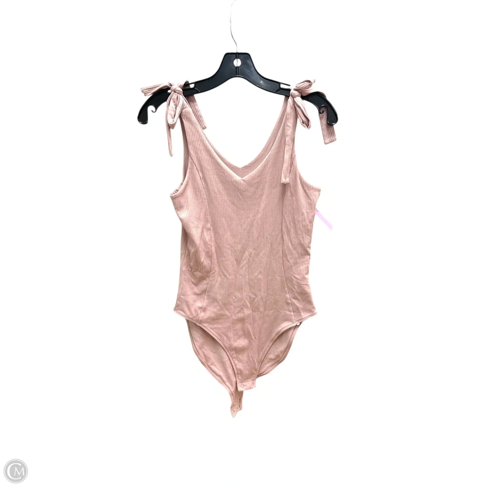 red bodysuit Bodysuit By Old Navy In Pink, Size: M