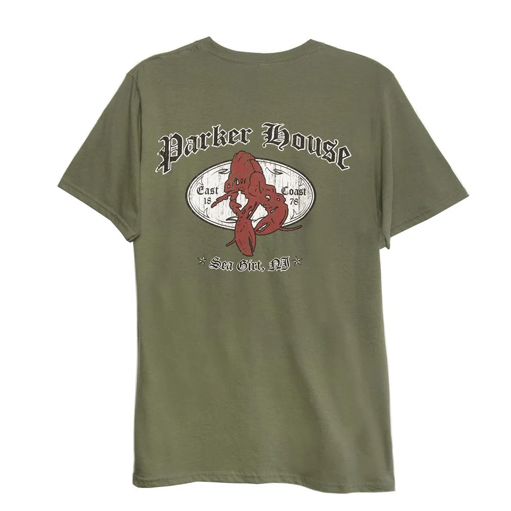 Lobster Back T-Shirt Light Style Trend Oversized Fit