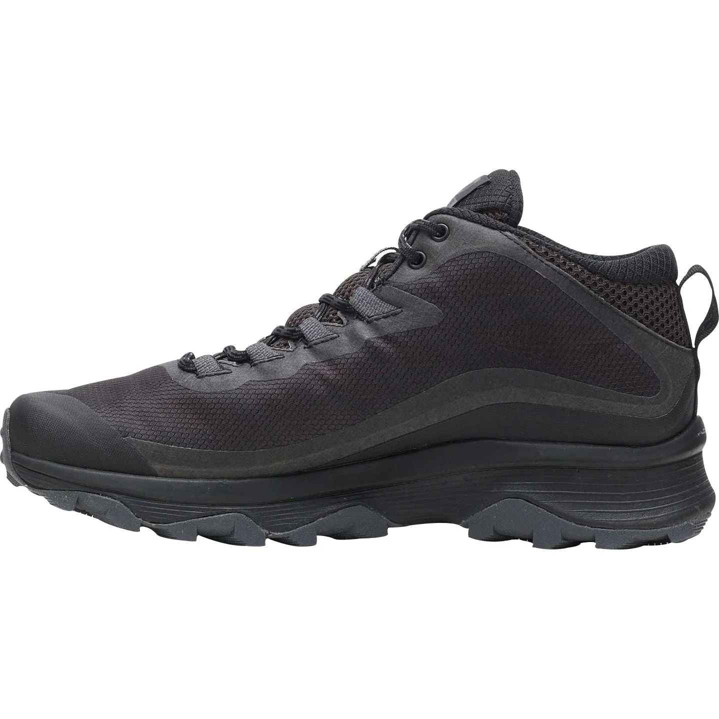 Ultimate Hike Merrell Moab Speed Mid GORE-TEX Womens Walking Boots - Black