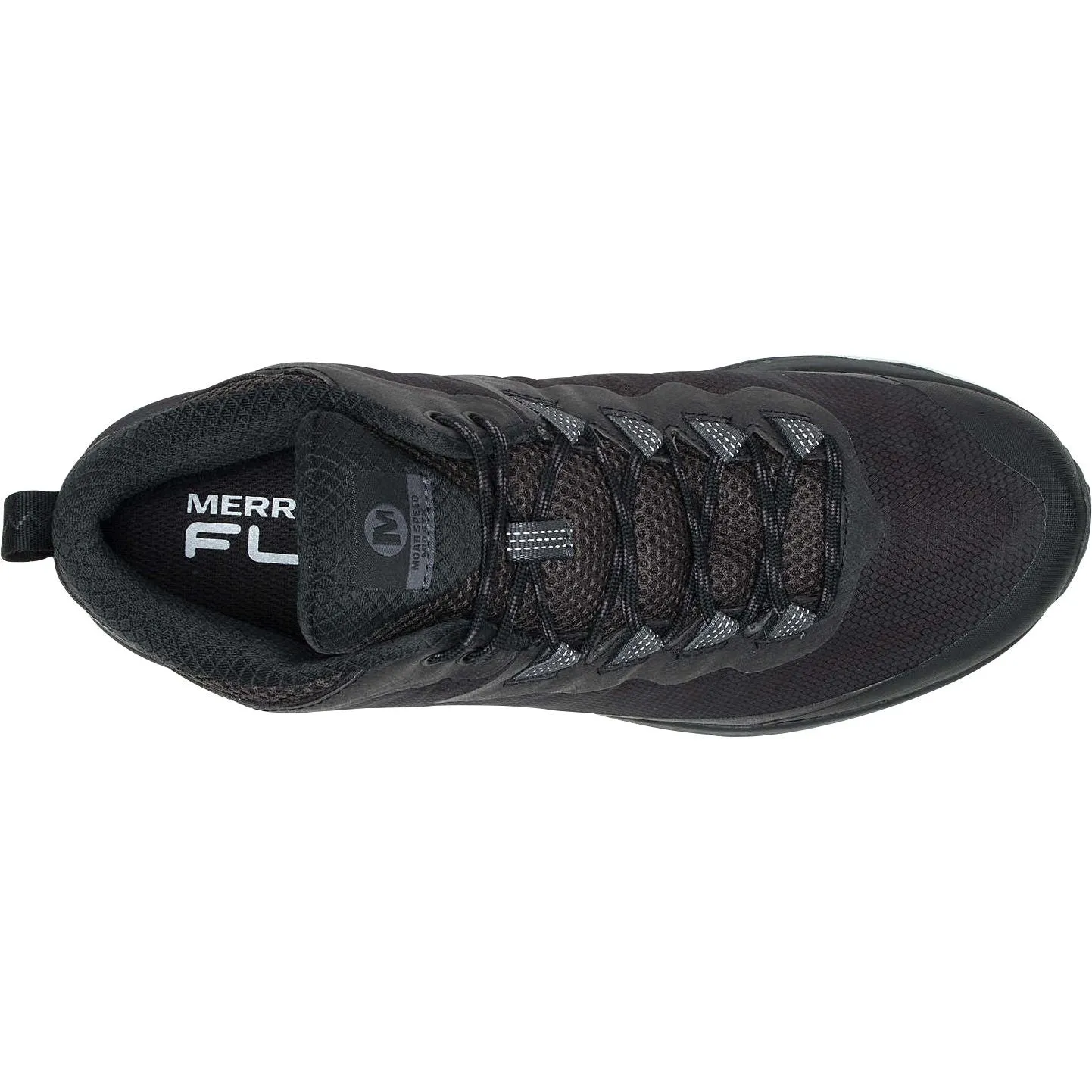 Merrell Moab Speed Mid GORE-TEX Womens Walking Boots - Black Extreme Trail Boots