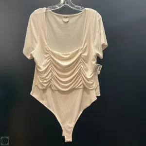 bodysuit with trousers Bodysuit By Altard State In Cream, Size: 3x