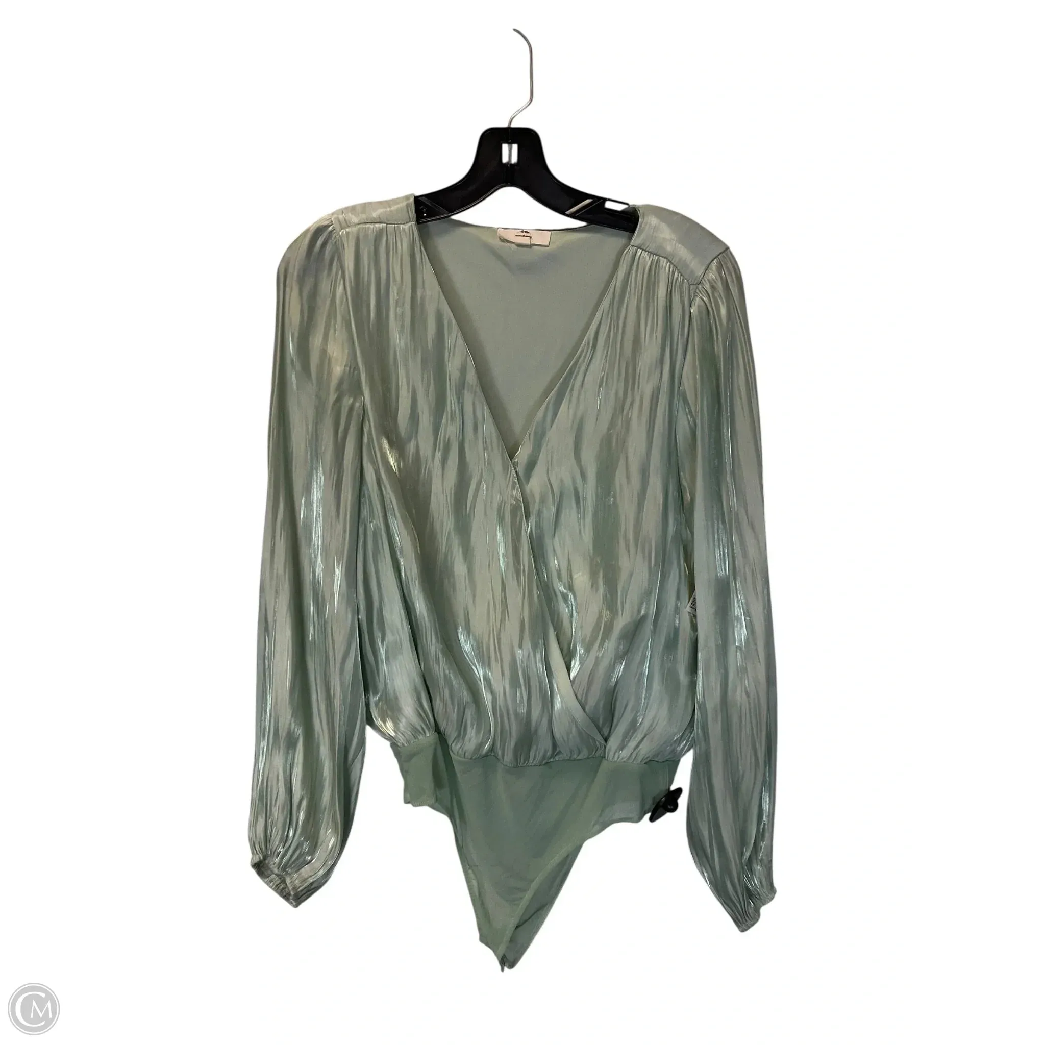 Bodysuit By Entro In Green, Size: M intimates bodysuit smart casual bodysuit